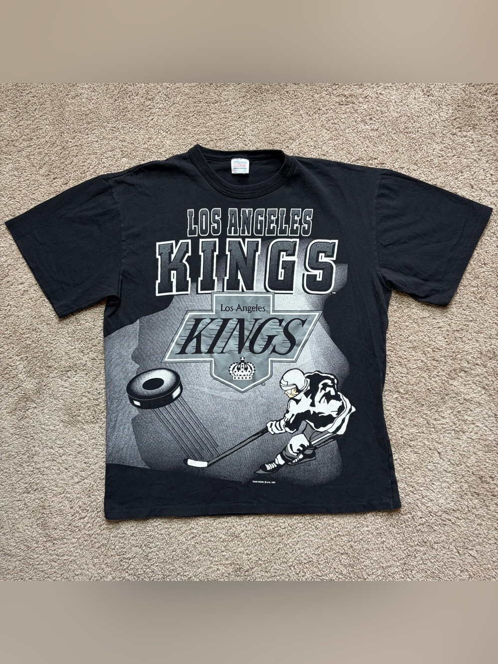 Vintage 90s LA Kings Double Sided Shirt